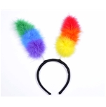 Rainbow Pride Bunny Ears